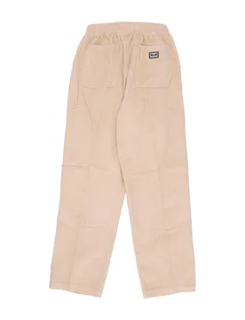 Pantalone Lungo Uomo Easy Cord Pant Irish Cream - OBEY - FashionsVida