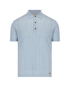 Trachtenpoloshirt LUVIC azzurro XL - LUIS TRENKER - FashionsVida