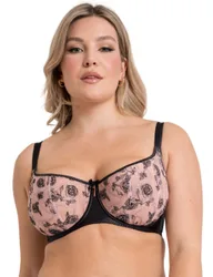 Womens St046100 Entwined Balcony Bra - Multicolour - Size 34e