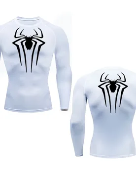 White T Shirt Men Long Sleeve Shirt Compression Tacksuit Rashgarda MMA Fitness Top Winter Thermal Second Skin Track Suit Men Tee - Aliexpress - FashionsVida