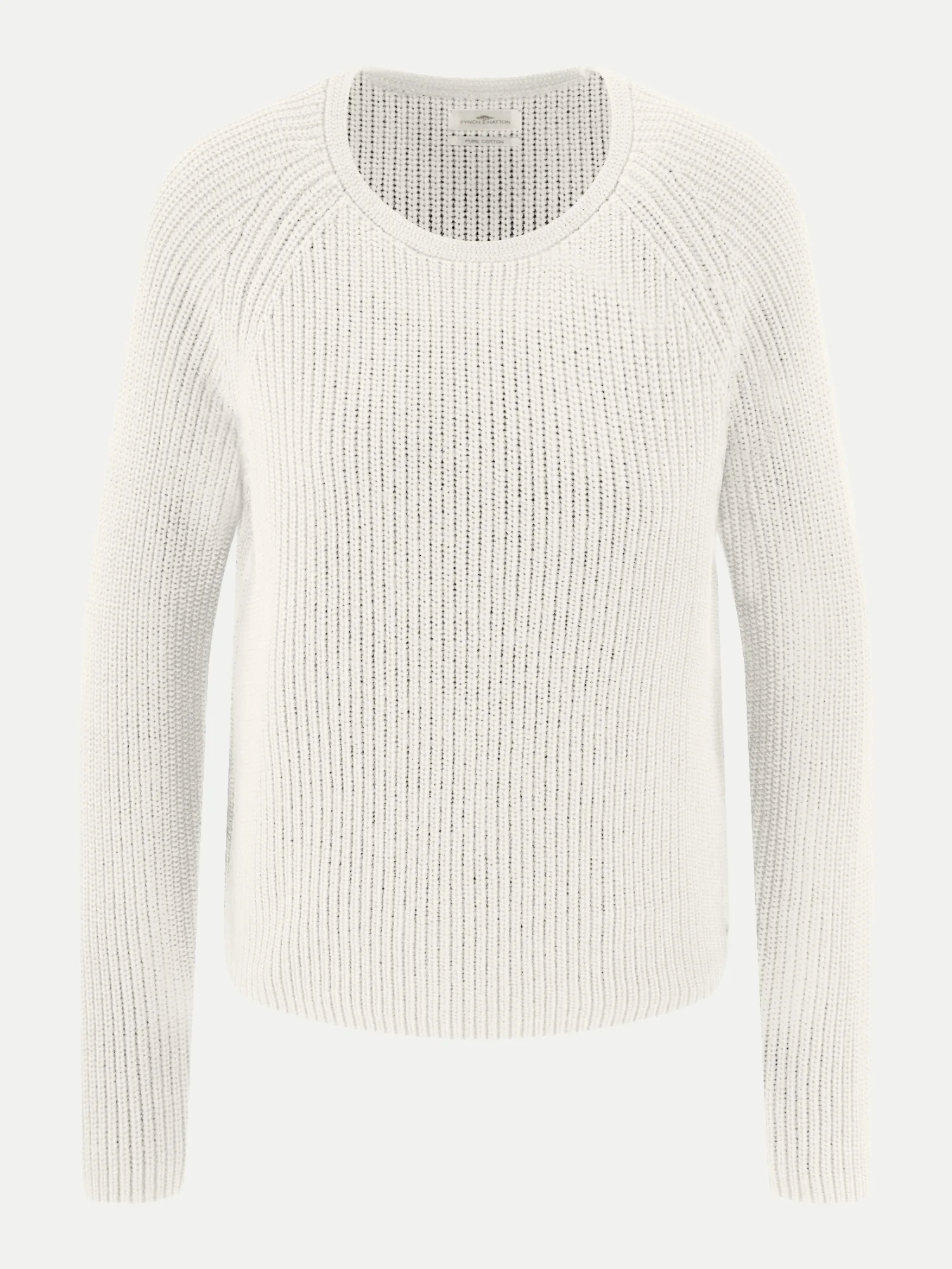 Strickpullover mit Strukturmuster 122-MILK M - Fynch-Hatton - FashionsVida