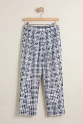Women's Cotton Jersey Pyjama Bottoms in Grey Size: 18 - Grey - Size: 18