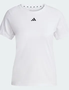 T-shirt AEROREADY Train Essentials Minimal Branding Crewneck L White - Adidas - FashionsVida