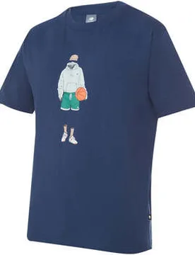 T-Shirt Mt41578nny Eu M Male - New Balance - FashionsVida