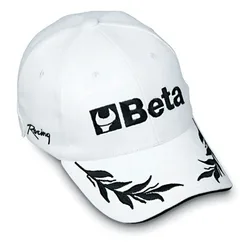 Cappellino Con Visiera White