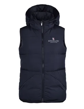Daunenweste Unisex, blau XXL - Kingsland - FashionsVida