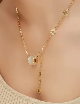 Luxury Metal Women Necklace Design Feeling Letter H Inlaid With Crystal Stone Pendant Neck Chain Sexy Girl Necklet Jewelry Gifts - Aliexpress - FashionsVida