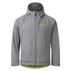 Softshell Jacket Grey / Green XL Men