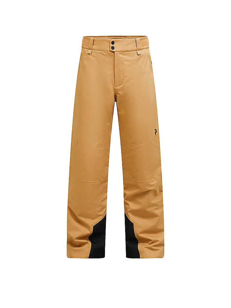 Pantaloni da sci da uomo Maroon Insulated marrone chiaro M - Peak Performance - FashionsVida
