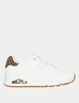 Uno Jungle Nite Trainers White female - Skechers - FashionsVida
