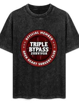 Triple Heart Bypass Survivor Open Heart Surgery Recovery Gift T-Shirt Construction Work Tee Shirt - Aliexpress - FashionsVida