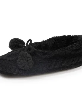 Chaussettes-chaussons fourrées Noir noir 41/42 - Isotoner - FashionsVida