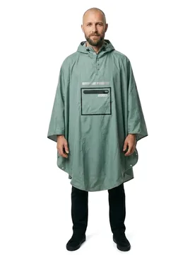 Poncho Impermeabile 3.0 Hardy Green Celeste - The Peoples - FashionsVida