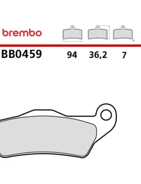 Pastiglie Freno Moto Originali Genuine GENUINE 07BB04 taglia un - Brembo - FashionsVida