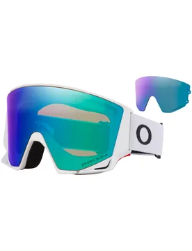 Masque de ski - Flow Scape M Matte Black Prizm Argon Iridium - Blanc - Oakley - FashionsVida