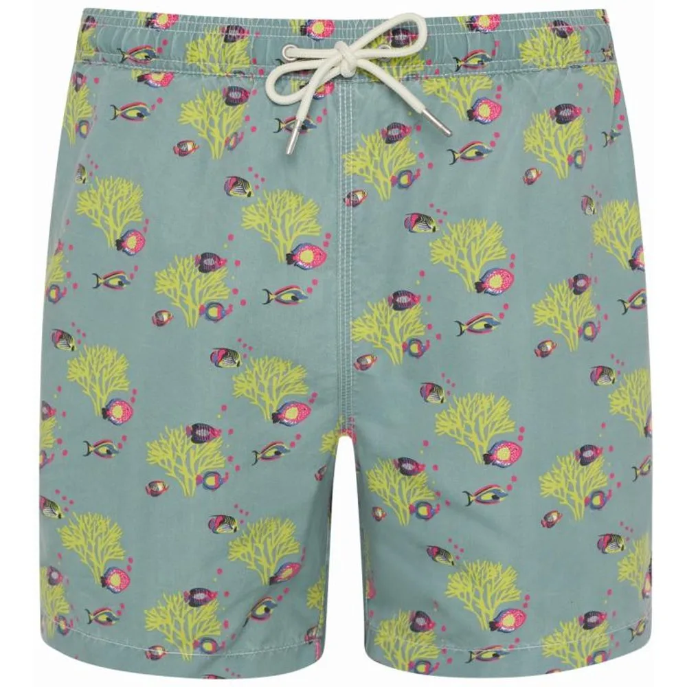 Traje de baño de hombre corales y peces - Kiff-Kiff - FashionsVida