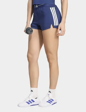 Womens Pantaloncini Hyperglam A 3 Strisce In Tessuto - Blu, blu blu Uomo taglia XL - Adidas - FashionsVida