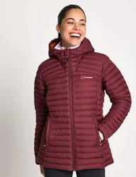 Nula Micro Puffer Jacket Red female