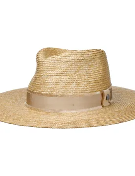 Villisca Traveller Straw Hat by - nature - Female - Size: M (56-57 cm) - Lierys - FashionsVida