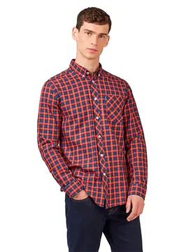 Chemise à Manches Longues 68080 Red 2XL - Ben sherman - FashionsVida