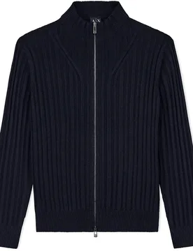 Exchange Sweat-shirt Zippé Xm002998_af14008 Deep Navy L - Giorgio Armani - FashionsVida
