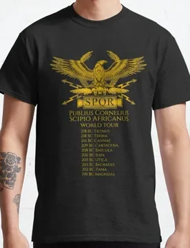 Ancient Rome - Second Punic War - Scipio Africanus World Tour Men T-Shirt Summer Casual Cotton O-Neck Tops Tees - Aliexpress - FashionsVida