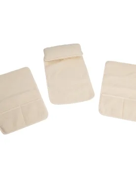 Sesselkissen und Armlehnenschoner-Set, 3-teilig, Schurwolle beige - K&N Schurwolle - FashionsVida