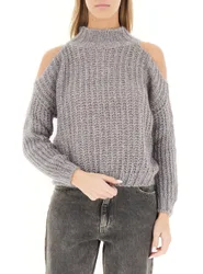 Maglione misto lana GRIGIO UNI