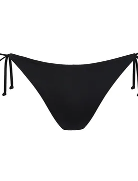 Solid Tanga Bikini Bottom Black XS Women - Barts - FashionsVida