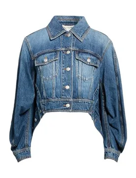 Jeansjacke/-mantel Damen Blau 32,34 Damen - MCQUEEN - FashionsVida