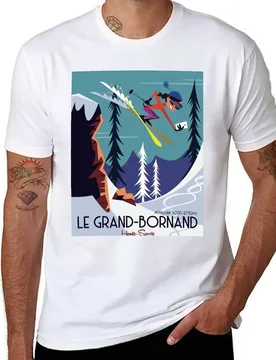 Le Grand Bornand T-Shirt t shirt man cotton t shirts for man graphic funny T-Shirt - Aliexpress - FashionsVida