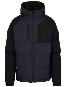 Mens Deffords Padded Jacket (Dark Flint) - Navy - Size X-Large - Trespass - FashionsVida