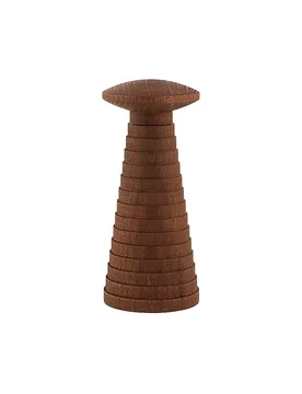 Salz-, Pfeffer- und Gewürzmühle YUCATAN Holz/Braun braun - Alessi - FashionsVida