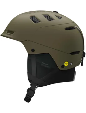 Ski /Snowboard Helm Husk Prime Mips Olive Night für Herren Größe S Khaki - Salomon - FashionsVida