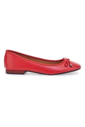 Ballerine rosse con fiocco decorativo IDE173 40