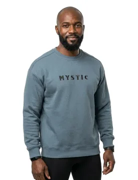 Sweat-shirt Brand Crew Tidal Blue S - Mystic - FashionsVida