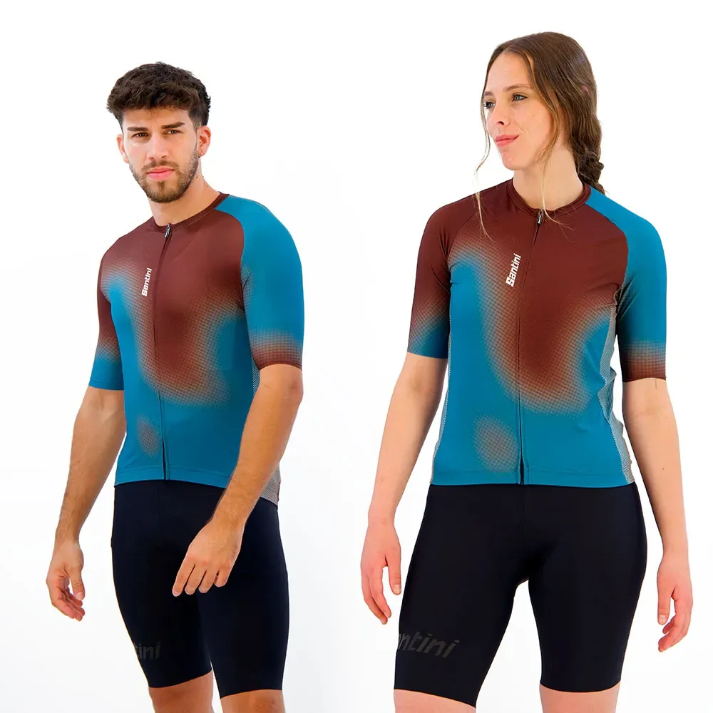 Maillot à Manches Courtes Aura - Santini - FashionsVida