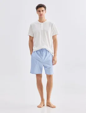 Pantalon corto tela hombre - Dustin - FashionsVida