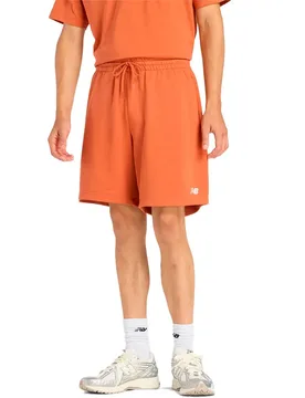 Pantaloni Corti Sport Essentials French Terry 7´´ Red L - New Balance - FashionsVida