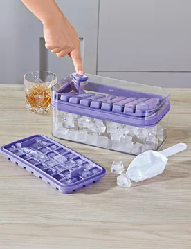 Eiswürfel-Bereiter mit Box und Schaufel - Basilico - FashionsVida