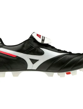 Chaussures De Football Morelia Ii Japan Md Black / White / Chinese Red EU 45 - Mizuno - FashionsVida
