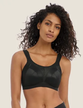 Dynamic Non Wired Sports Bra C-J Black female - Freya - FashionsVida