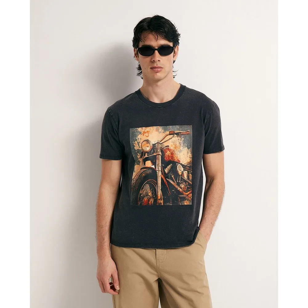 Sfera - Camiseta Rusty Motorcycle - Sfera - FashionsVida