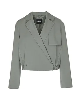 Blazer JENCHI verde oscuro 36 - BOSS - FashionsVida