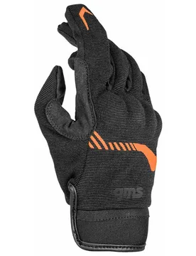 Guanti Moto in tessuto JET CITY Nero Arancione taglia L - gms - FashionsVida