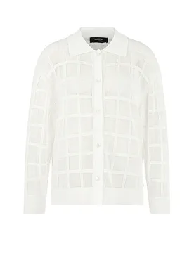 CAIN Strickjacke weiss 42 damen - Marc - FashionsVida