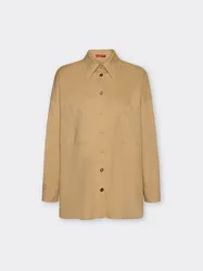 ELENA MIRO camicia lunga donna cammello