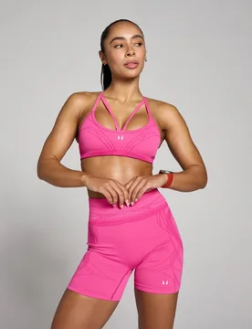 Sujetador deportivo de tirantes Hybrid para mujer de MP - caramelo - XXL - MyProtein - FashionsVida