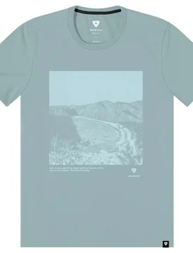 Maglia Moto Casual JAKE Blu Chiaro taglia XL - Rev'it - FashionsVida