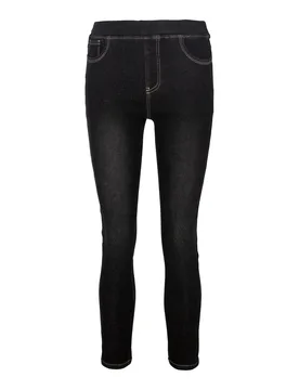 Kuschelwärme-Jeans „Jette“ schwarz L Damen - wedolina - FashionsVida